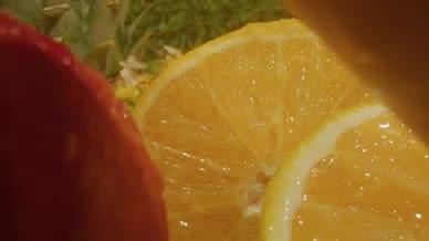 夏日清爽水果橙子视频的预览图
